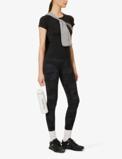 Lululemon Swiftly Tech 2.0 Stretch-knit T-shirt -Ted Baker Store R04082433 BLACKBLACK ALT01