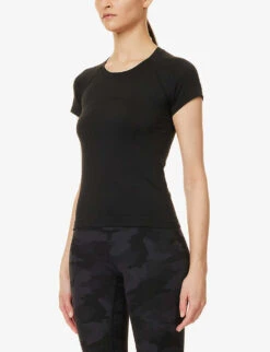 Lululemon Swiftly Tech 2.0 Stretch-knit T-shirt -Ted Baker Store R04082433 BLACKBLACK ALT02