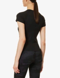 Lululemon Swiftly Tech 2.0 Stretch-knit T-shirt -Ted Baker Store R04082433 BLACKBLACK ALT03