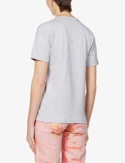 FIORUCCI Angels Graphic-print Organic Cotton-jersey T-shirt -Ted Baker Store R04083438 GREY ALT03