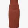 Victoria Beckham Body Slim-fit Stretch-woven Midi Skirt