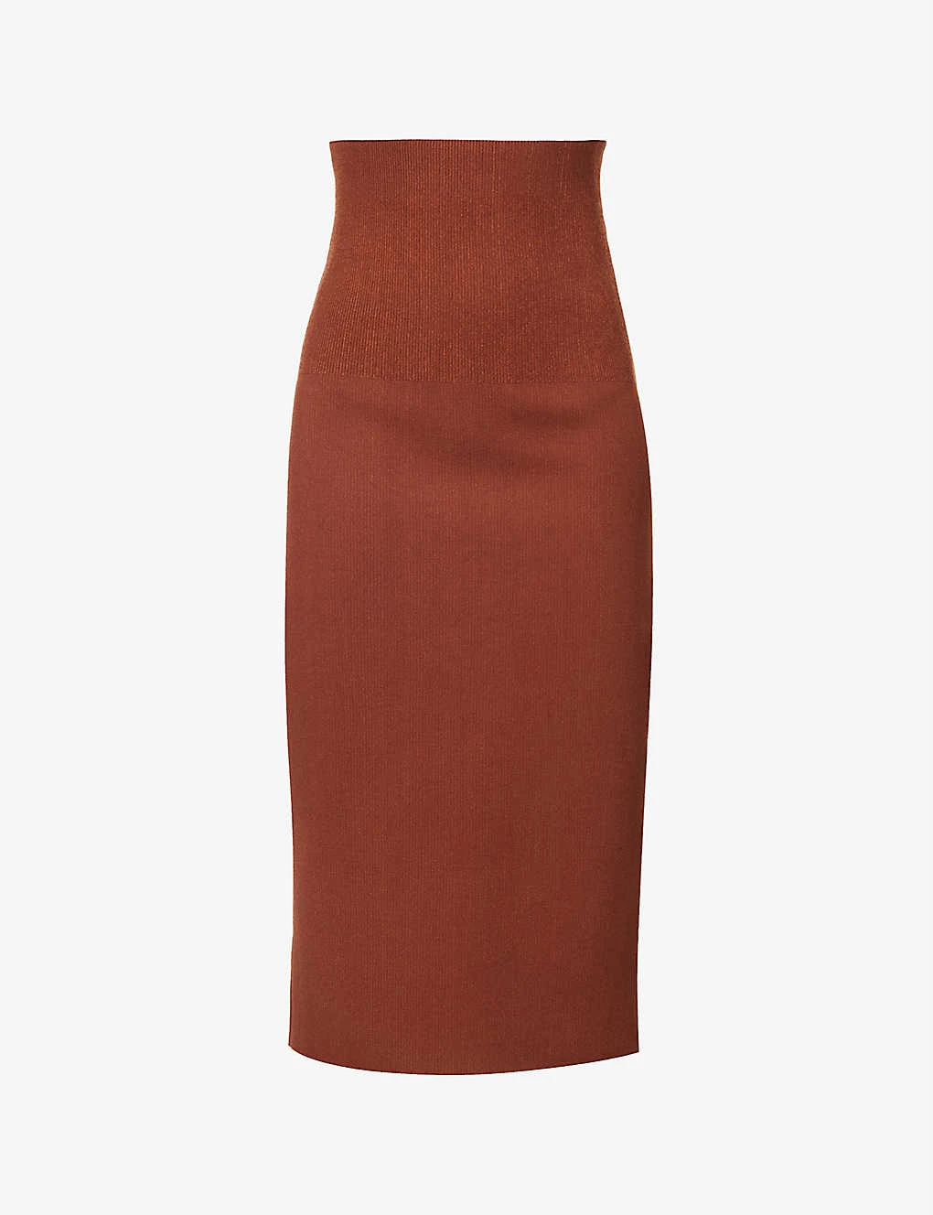 Victoria Beckham Body Slim-fit Stretch-woven Midi Skirt 3 Victoria Beckham Body Slim-fit Stretch-woven Midi Skirt