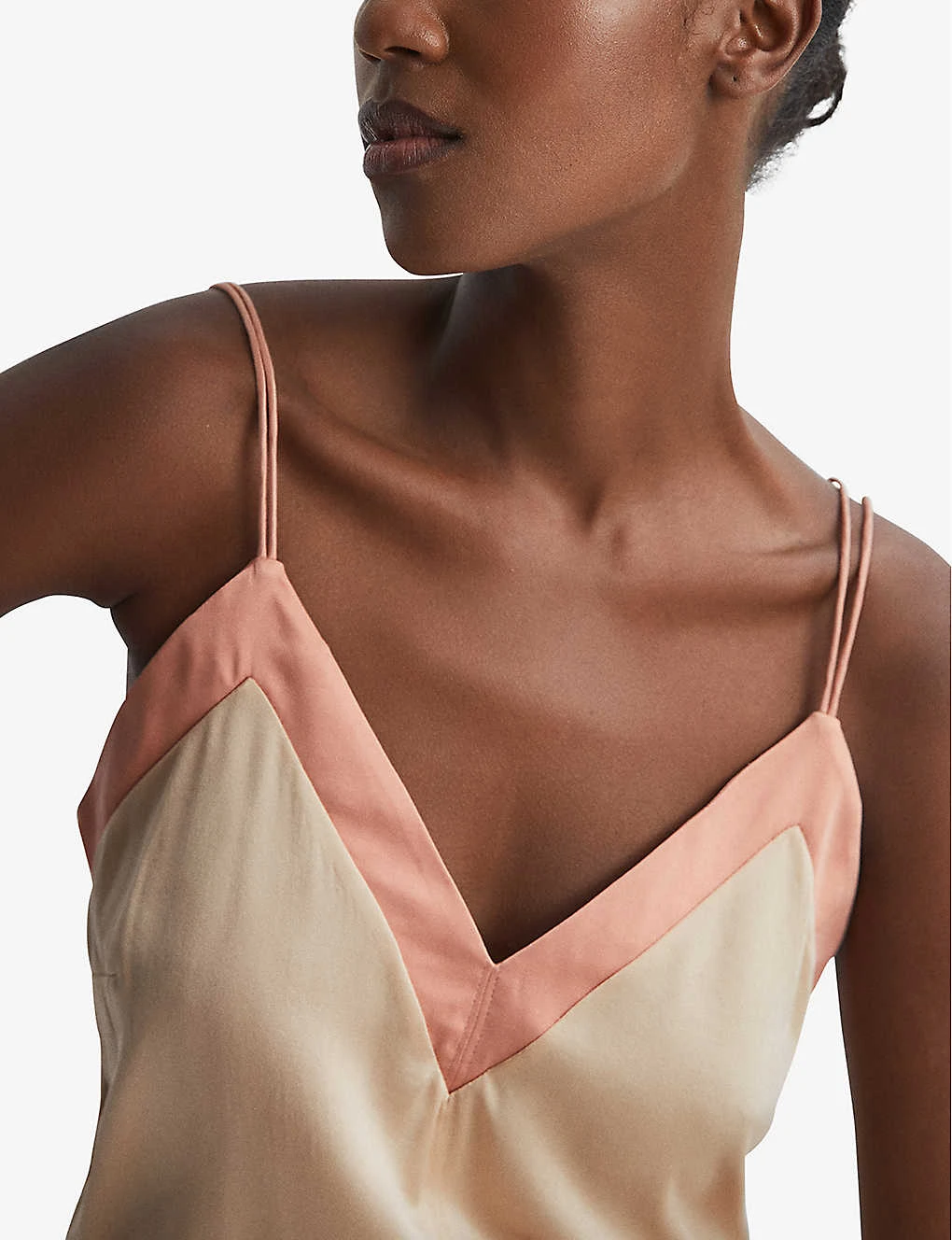 Reiss Payton Double-strap Silk-blend Vest Top 7 Reiss Payton Double-strap Silk-blend Vest Top - Image 5