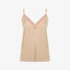 Reiss Payton Double-strap Silk-blend Vest Top