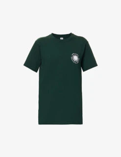 Globe Logo-print Cotton-jersey T-shirt