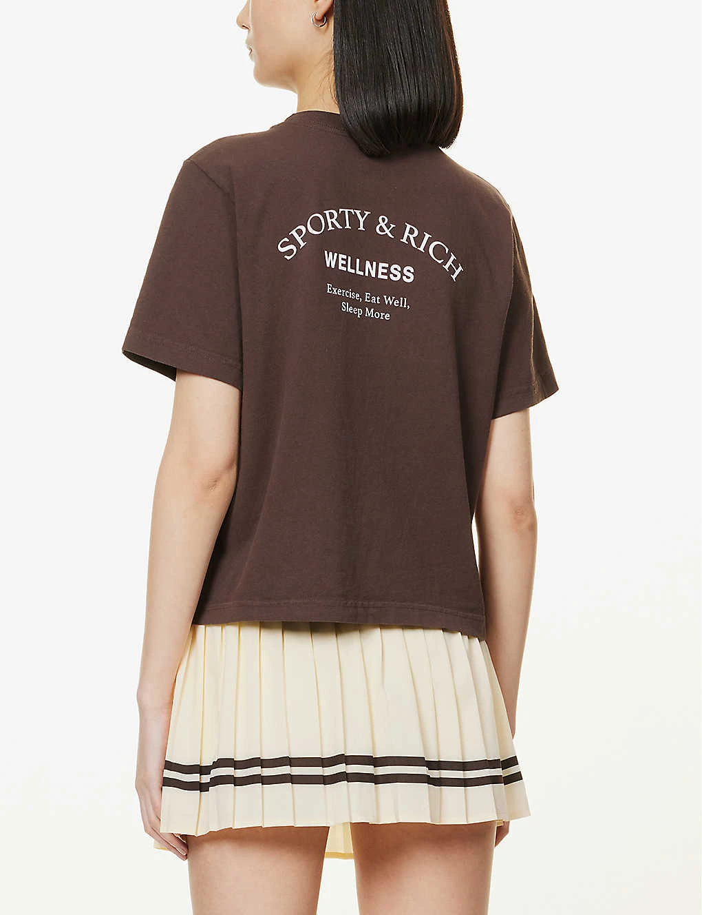 Wellness Slogan-print Cotton-jersey T-shirt 6 Wellness Slogan-print Cotton-jersey T-shirt - Image 4