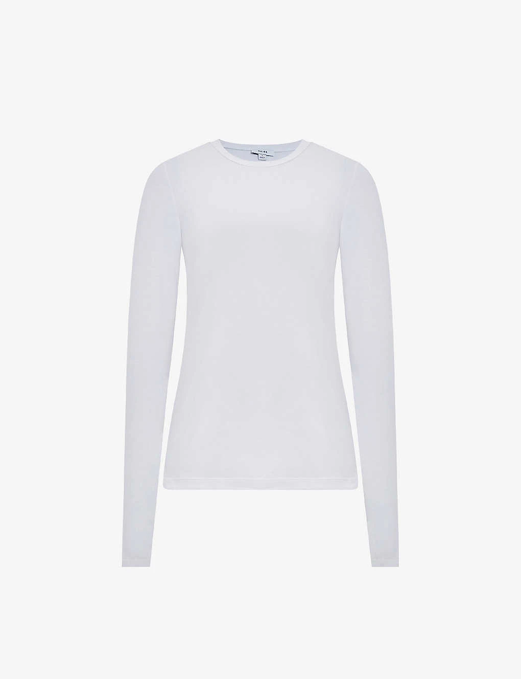 Reiss Bebe Long-sleeve Stretch-cotton Top 3 Reiss Bebe Long-sleeve Stretch-cotton Top