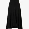 Jil Sander Flared-hem Asymmetric Stretch-woven Midi Skirt
