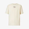 Script Brand-print Cotton-jersey T-shirt -Ted Baker Store R04093949 BEIGEBLA M