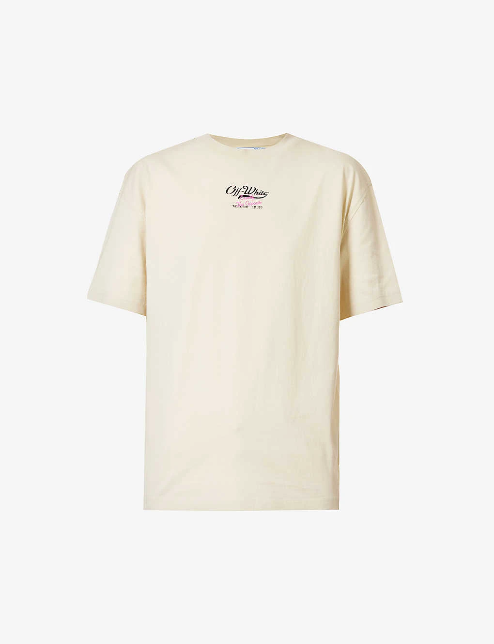 Script Brand-print Cotton-jersey T-shirt 3 Script Brand-print Cotton-jersey T-shirt