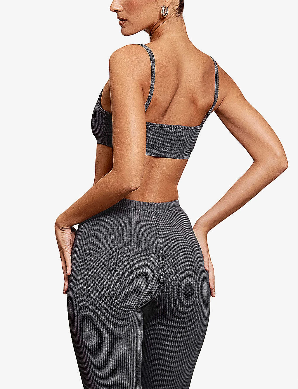 Mischa Rib-knit Cropped Top 6 Mischa Rib-knit Cropped Top - Image 4