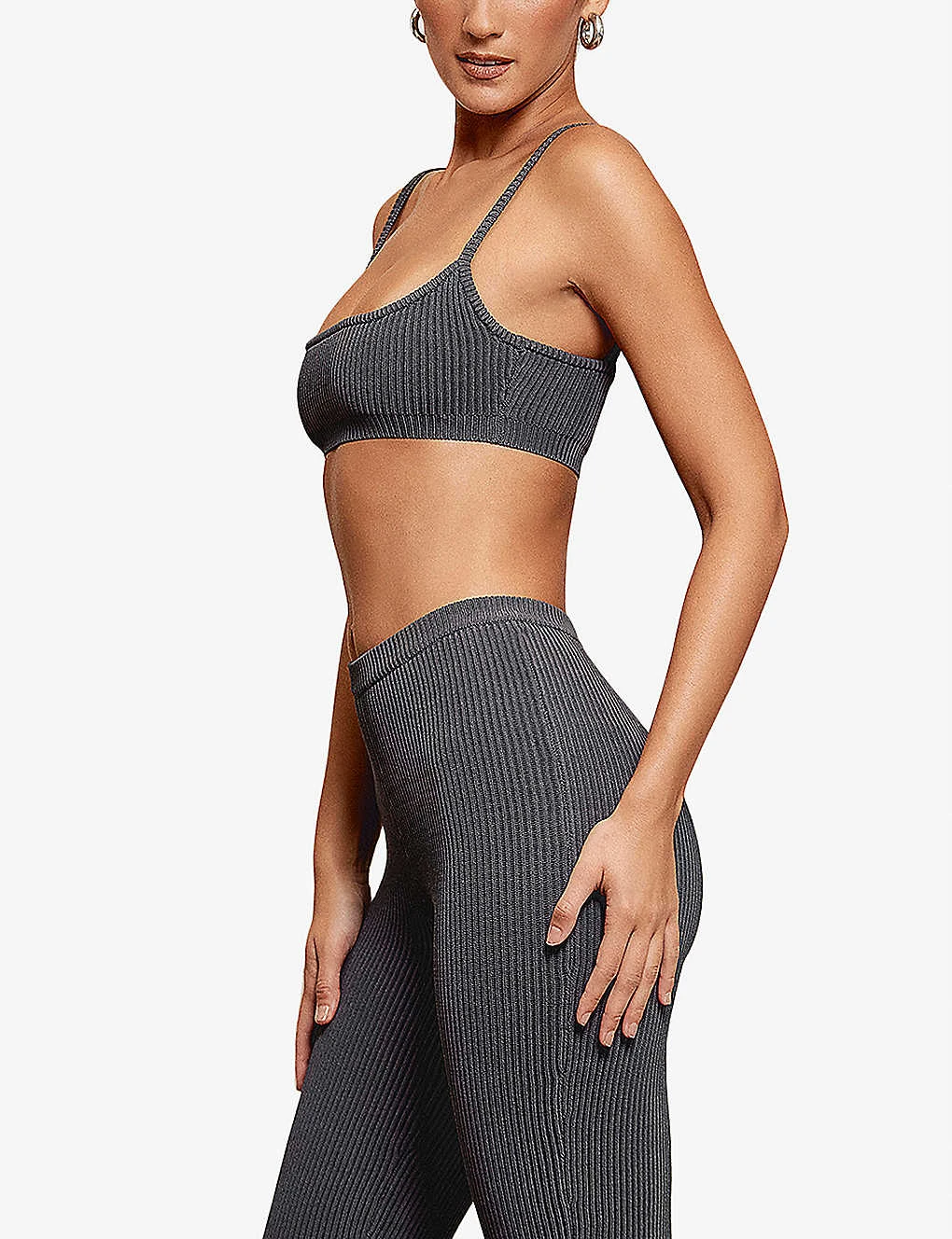 Mischa Rib-knit Cropped Top 7 Mischa Rib-knit Cropped Top - Image 5