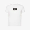 Calvin Klein 1996 Lounge Logo-print Recycled Cotton-blend Top -Ted Baker Store R04096770 WHITE M
