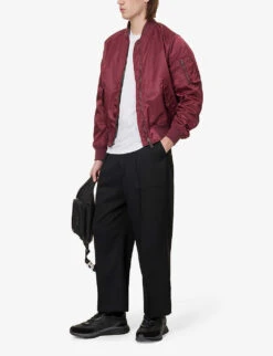 Emporio Armani Logo-print Crewneck Jersey T-shirt -Ted Baker Store R04097213 BIANCOOTTICO ALT01