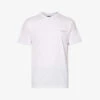 Emporio Armani Logo-print Crewneck Jersey T-shirt -Ted Baker Store R04097213 BIANCOOTTICO M