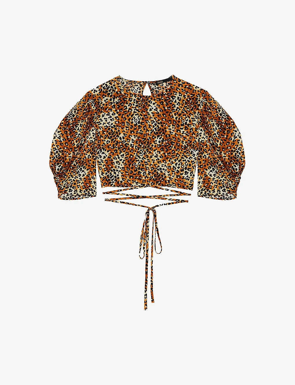 Maje Lipard Leopard-print Cotton Top 3 Maje Lipard Leopard-print Cotton Top