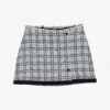 Maje High-rise Waist-strap Tweed Mini Skirt -Ted Baker Store R04101830 BLEUS M
