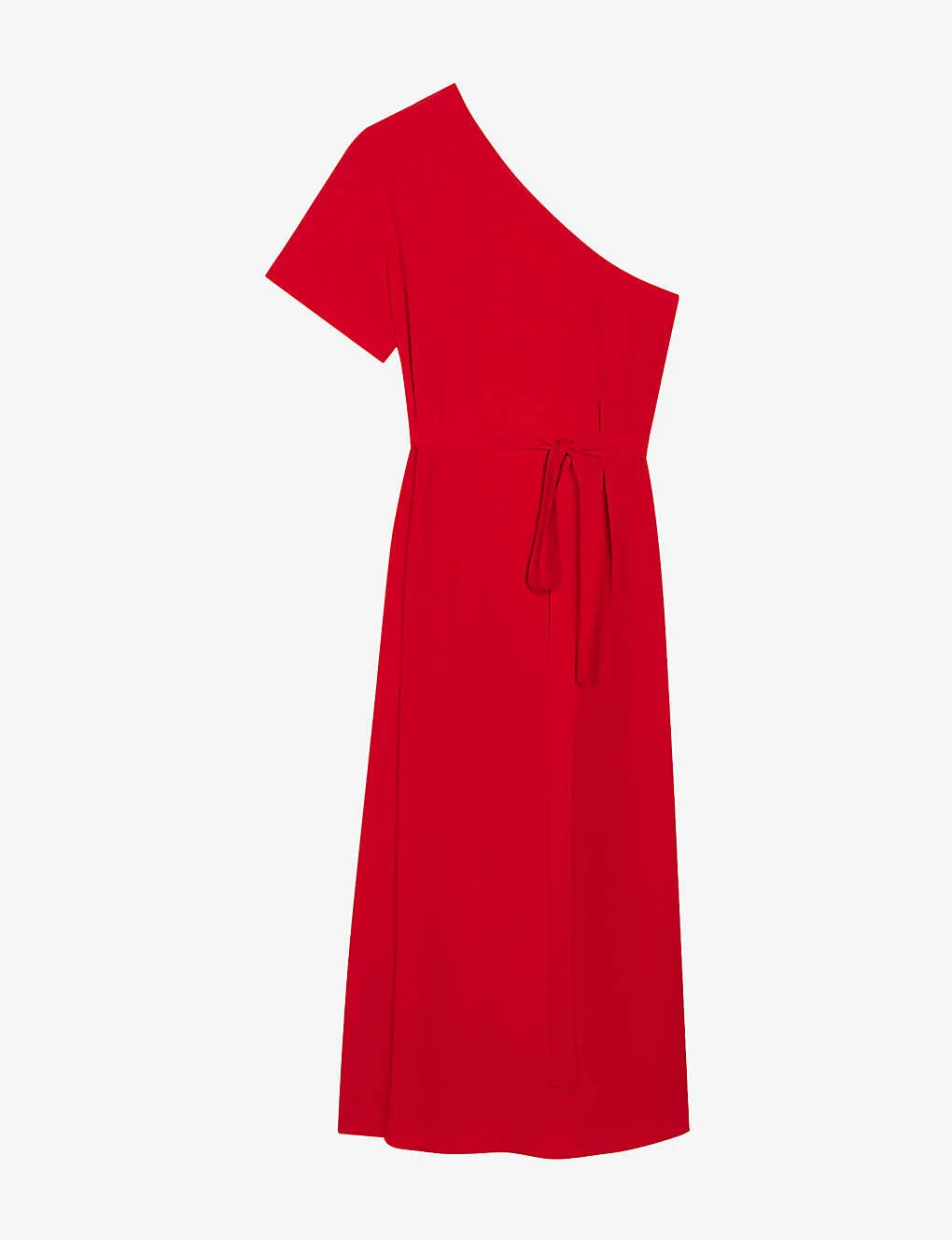 CLAUDIE PIERLOT Ruliana Asymmetric-neckline Cut-out Woven Midi Dress 3 CLAUDIE PIERLOT Ruliana Asymmetric-neckline Cut-out Woven Midi Dress
