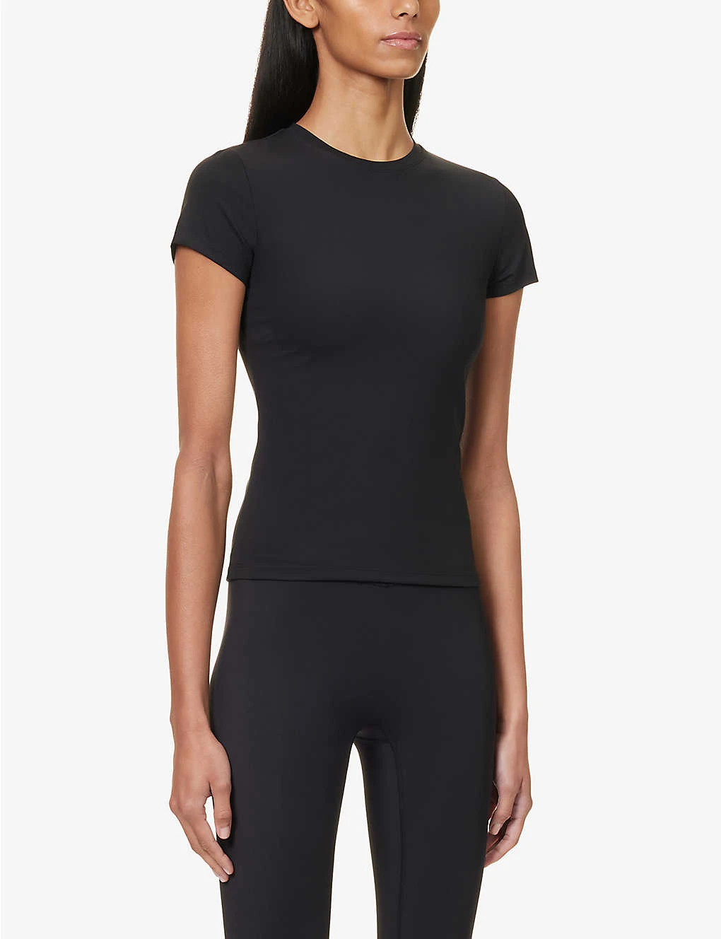 Fitted Stretch-cotton T-shirt 5 Fitted Stretch-cotton T-shirt - Image 3