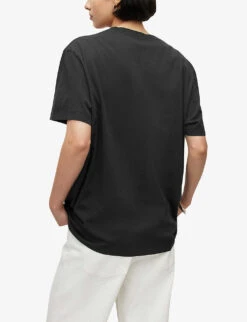 AllSaints Storm Graphic-print Organic-cotton T-shirt -Ted Baker Store R04108388 BLACK ALT03
