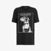 AllSaints Storm Graphic-print Organic-cotton T-shirt