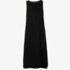 Sleeveless Relaxed-fit Cotton Midi Dress -Ted Baker Store R04109277 BLACK M