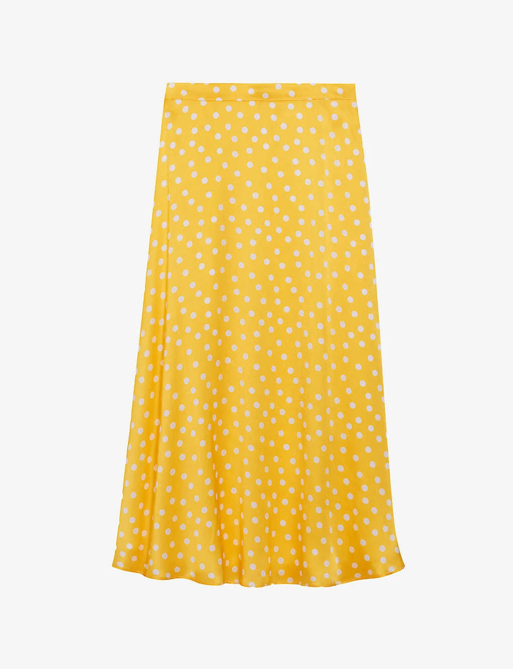 CLAUDIE PIERLOT Polka-dot Flared Silk Midi Skirt 3 CLAUDIE PIERLOT Polka-dot Flared Silk Midi Skirt
