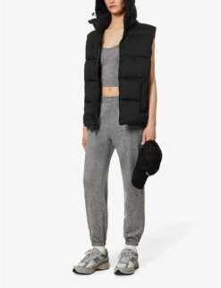 Vuori Performance Fitted Recycled Polyester-blend Top -Ted Baker Store R04114831 HEATHERGREY ALT01