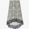 Zadig & Voltaire Joslin Floral-print Woven Midi Skirt