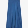 CLAUDIE PIERLOT Sapino Mid-rise Flared Satin Midi Skirt -Ted Baker Store R04121430 BLEUS M