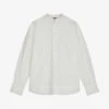 Soeur Poeme Embroidered-collar Relaxed-fit Cotton Shirt