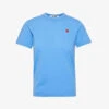 Comme Des Garçons Play Logo-embroidered Cotton-jersey T-shirt -Ted Baker Store R04126226 BLUE M