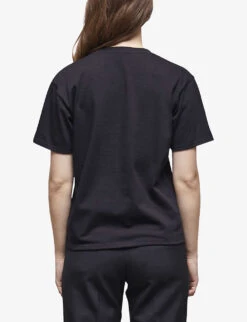 THE KOOPLES Logo-embellished Cotton T-shirt -Ted Baker Store R04127675 BLA01 ALT03