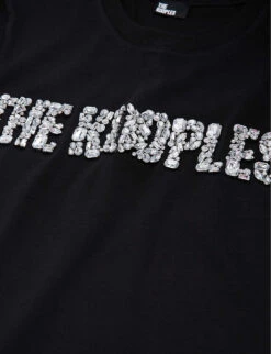 THE KOOPLES Logo-embellished Cotton T-shirt -Ted Baker Store R04127675 BLA01 ALT04