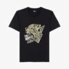 THE KOOPLES Graphic-print Relaxed-fit Cotton T-shirt -Ted Baker Store R04127730 BLAD1 M