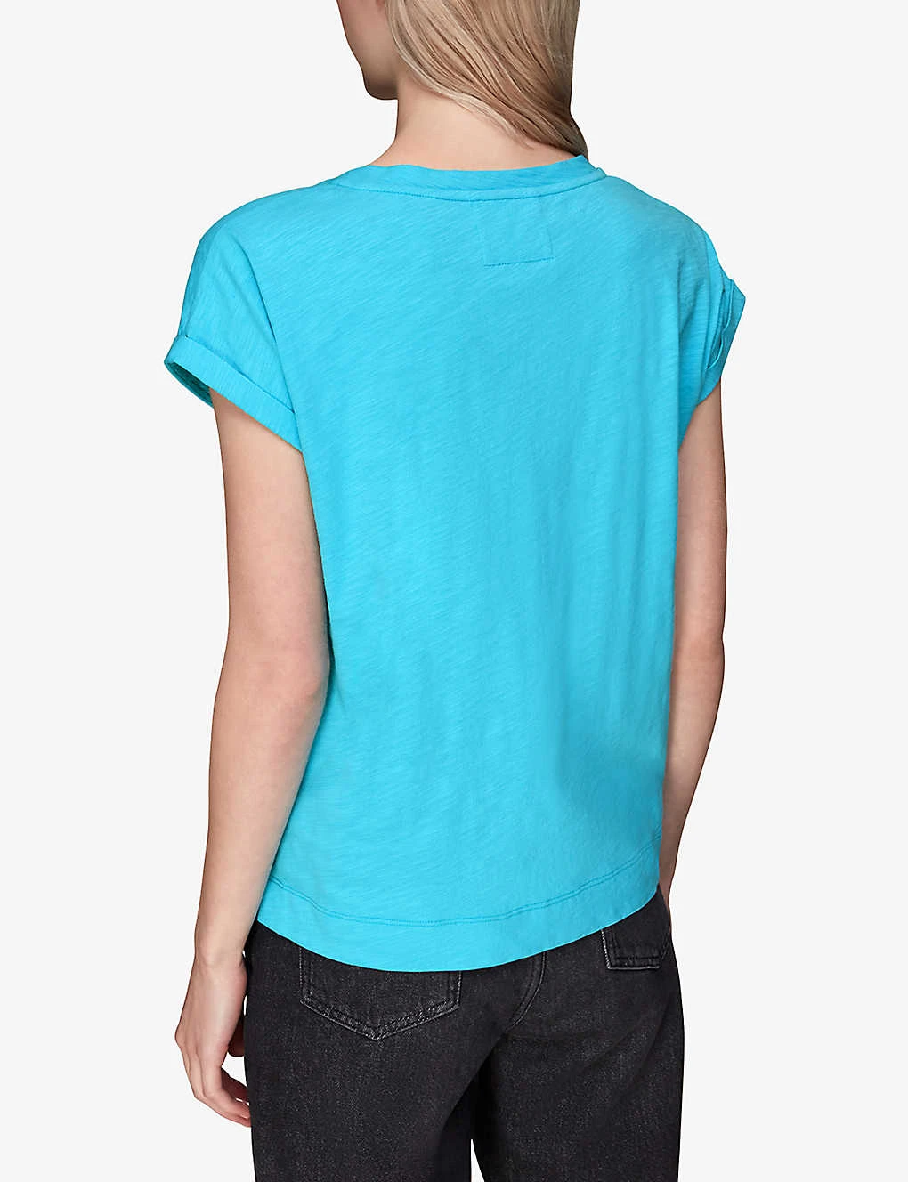 Whistles Willa Organic Cotton-jersey T-shirt 6 Whistles Willa Organic Cotton-jersey T-shirt - Image 4