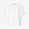 AllSaints Taylor Relaxed-fit Short-sleeve Organic-cotton Top -Ted Baker Store R04131946 OPTICWHITE M