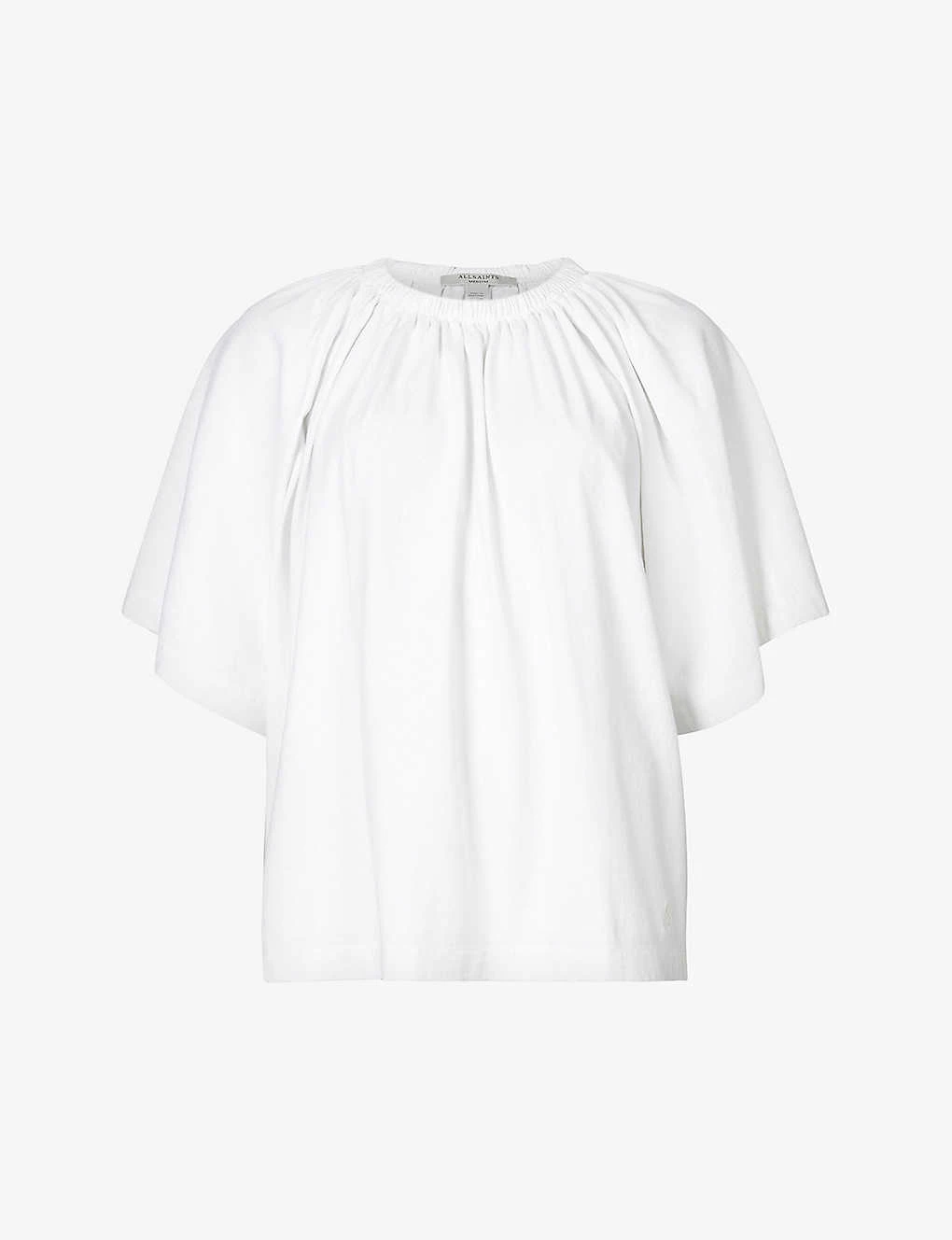 AllSaints Taylor Relaxed-fit Short-sleeve Organic-cotton Top 3 AllSaints Taylor Relaxed-fit Short-sleeve Organic-cotton Top