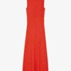 THE KOOPLES Scalloped-trim Knitted Midi Dress -Ted Baker Store R04134667 ORA01 M