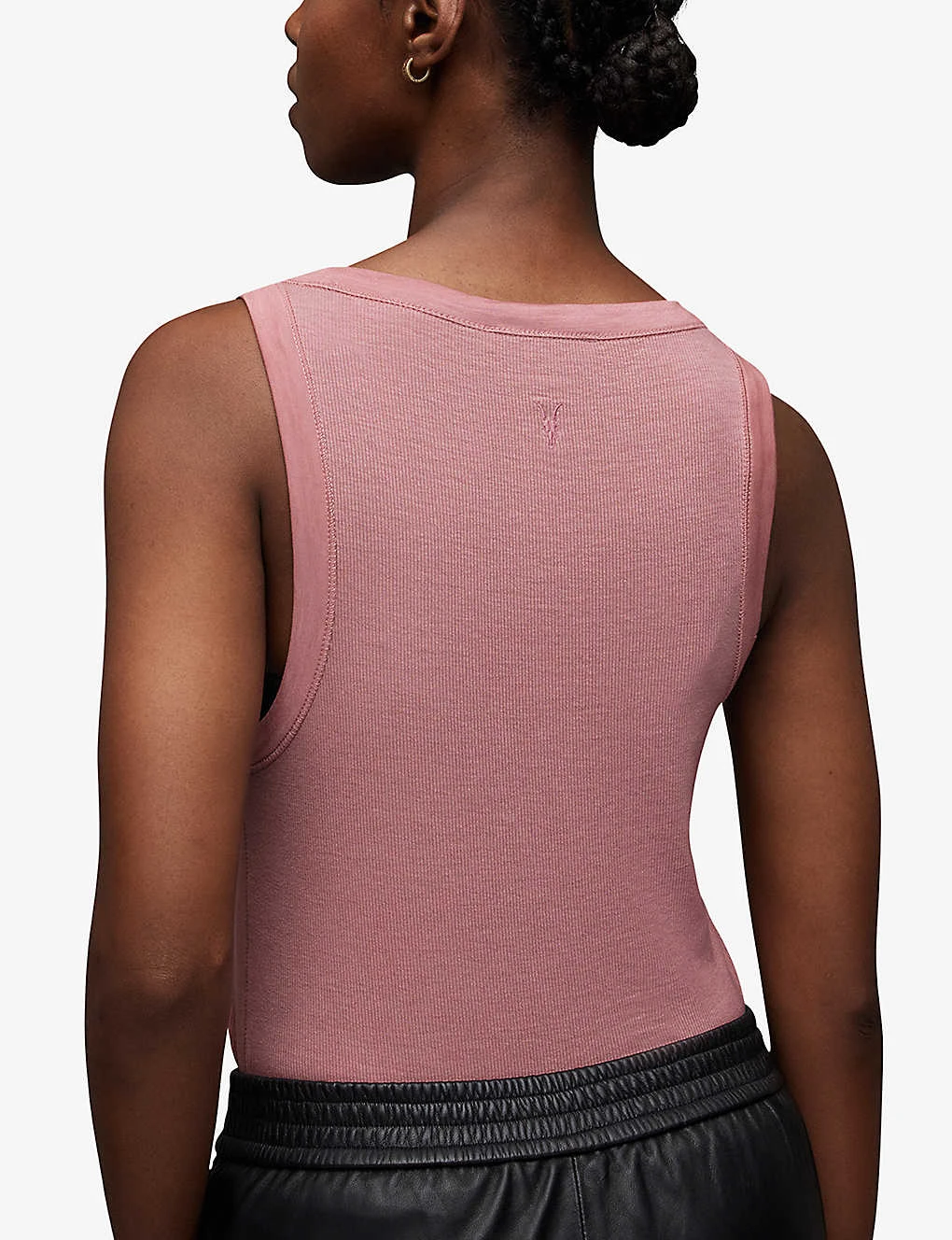 AllSaints Rina Round-neck Stretch-woven Tank Top 6 AllSaints Rina Round-neck Stretch-woven Tank Top - Image 4