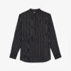 THE KOOPLES Contrasting Striped Cotton Shirt