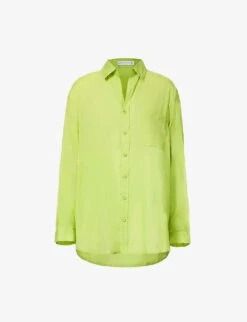 Faithfull The Brand Monita Collared Cotton Maxi Dress