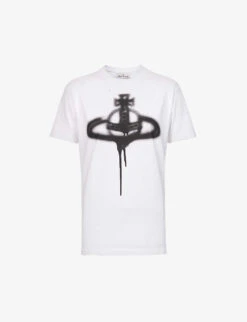 Vivienne Westwood Spray Orb Graphic-print Cotton T-shirt
