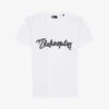 THE KOOPLES Snake Logo-print Cotton T-shirt -Ted Baker Store R04137039 WHI01 M