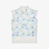 Ted Baker Luseea Floral-print Woven Top -Ted Baker Store R04140118 SKYBLUE M