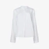 Wide-sleeved Relaxed-fit Woven Shirt 2 Wide-sleeved Relaxed-fit Woven Shirt -Ted Baker Store R04141928 OFFWHITE M