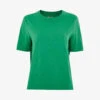 Whistles Rosa Double-trim Short-sleeved Cotton-jersey T-shirt