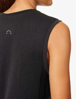 Varley Sleeveless Cropped Mesh Top -Ted Baker Store R04147448 SNOWWHITE ALT04