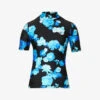 Coperni Floral-print High-neck Stretch-woven Top -Ted Baker Store R04147532 BLUEBLACKBLBLAK M