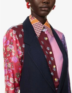 1off M 10 Drs Dress Blazer -Ted Baker Store R04149755 ASSORTBLACKNAVY ALT04